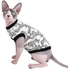 Sphynx - Camisetas de algodón para mascotas con cuello redondo, sin mangas, para gatos y perros pequeños - BESTMASCOTA.COM