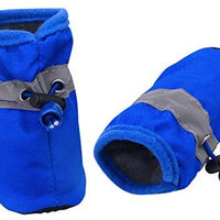 YAODHAOD Protector de pata para perros, zapatos antideslizantes para perros, estos cómodos zapatos para perros suaves son con correas reflectantes, para perros pequeños... - BESTMASCOTA.COM