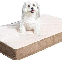 Milliard Quilted Padded Orthopedic Dog Bed, Egg Crate Foam with Plush Pillow Top Washable Cover (Fits Standard Crate) - BESTMASCOTA.COM