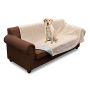 Manta de felpa reversible para mascotas, 100 % impermeable, para cama, sofá, perro o gato, de Marksign - BESTMASCOTA.COM
