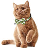 KUDES - Juego de 2 collares para gatos con corbata de lazo y campana para gatos y otros perros pequeños, ajustables de 7.9 – 10.5 in - BESTMASCOTA.COM