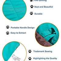 AMOFY Alfombrillas para mascotas, 43 pulgadas x 26 pulgadas, excepcionalmente higiénicas, antideslizantes, resistentes al agua, cómodas y portátiles, lavables a máquina, para uso en interiores y exteriores, para perros y gatos, cuatro estaciones - BESTMASCOTA.COM