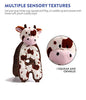 Charming Pet Cuddle Tugs Plush Dog Toy - Tough and Durable Interactive Soft Animal Squeaky Tug Toy - BESTMASCOTA.COM