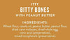 Three Dog Bakery Itty Bitty Bones golosinas para perro horneado, 32 oz - BESTMASCOTA.COM