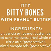 Three Dog Bakery Itty Bitty Bones golosinas para perro horneado, 32 oz - BESTMASCOTA.COM