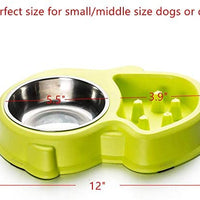 Ordermore Slow Feeder Bowl for Small Dogs & Cats - BESTMASCOTA.COM