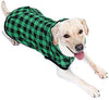 PAWZ grande perro tartán camisa Escudo Sudadera con Capucha Mascota Invierno Ropa suave y cálida - BESTMASCOTA.COM