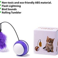 Flospoint 2019 New Cat Toys Sounding Interactive Smart Automatic Cats Toy Electronic Wicked Ball - BESTMASCOTA.COM