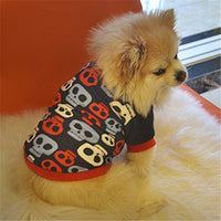 Idepet - Suéter cálido para perro, con estampado de huellas, suave forro polar, ropa para cachorros para perros pequeños y niños, chihuahua Yorkshire Poodle Pug Pomeranian Shih Tzu Beagle - BESTMASCOTA.COM