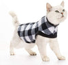 EXPAWLORER - Sudadera con capucha clásica para perro, gato, forro polar, chaleco suave para gatos, cachorros, animales pequeños - BESTMASCOTA.COM