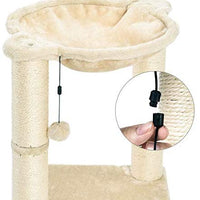 AmazonBasics rascador y hamaca para gatos - BESTMASCOTA.COM