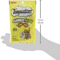 TEMPTATIONS Jumbo Stuff Crunchy and Soft Cat Treats, 2.5 oz. (12 Pack) - BESTMASCOTA.COM