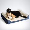 Petsure - Cama ortopédica de espuma viscoelástica para perros pequeños, medianos, grandes y mascotas. Sofá de cama para perros extra grande lavable con funda extraíble, parte inferior antideslizante - BESTMASCOTA.COM