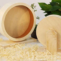 Jempet Hamster Silent Running ruedas de ejercicio, hecho de madera - BESTMASCOTA.COM