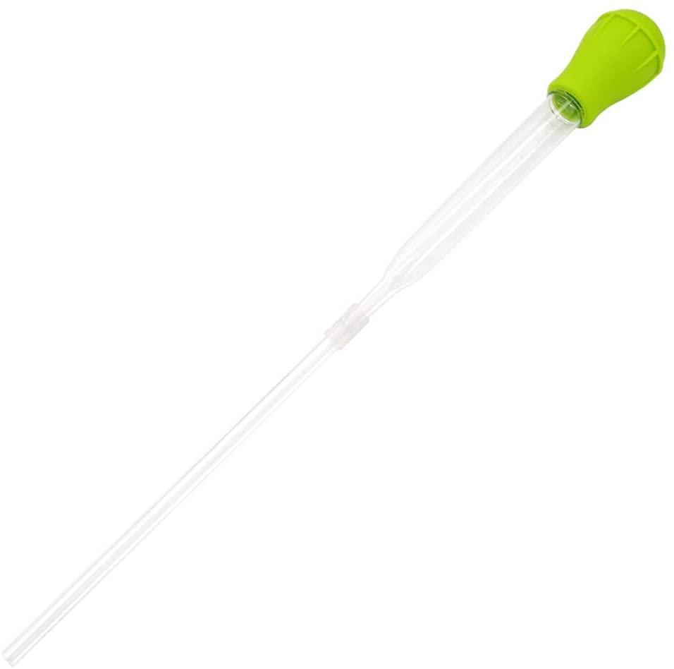 SLSON Coral Feeder Waste Cleaner for Fish Tank Multifunction Dropper Pipette Water Transfer Waste Remover for Aquarium Accessies Long Acrylic Marine Fish Feeding Tool, 20.4 inches - BESTMASCOTA.COM