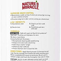 Nature's Miracle Supreme Odor Control Natural Oatmeal Dog Shampoo & Conditioner - BESTMASCOTA.COM