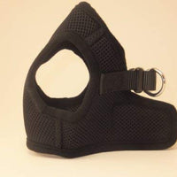 Arnés para perros de malla suave, cómodo para razas pequeñas, cachorros, juguetes, de 2 a 16 lb, en color rosa bebé, azul, negro, rojo, camuflado en tamaño pequeño, mediano, grande y extra grande - BESTMASCOTA.COM