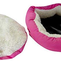 Evelots suave mascota cama, Cats & Dogs, 17" D x 5" H, varios colores - BESTMASCOTA.COM