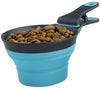 Bol de comida para mascotas plegable KlipScoop de Dexas - BESTMASCOTA.COM