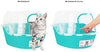 Caja de arena cubierta Petphabet, jumbo con capucha para gatos con capacidad para dos gatos pequeños simultáneamente, extra grande - BESTMASCOTA.COM