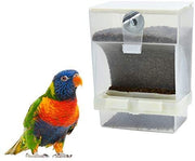 Timoo - Comedero para pájaros para jaula, automático, accesorios de jaula para comederos de periquitos, carga de 14 onzas - BESTMASCOTA.COM