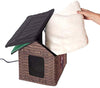 K&H Pet Products Casa para gatitos al aire libre, refugio aislado para gatos (calentado o sin calefacción) - BESTMASCOTA.COM