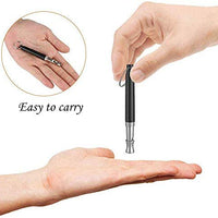 Silbato de perro Hivernou para detener el ladrido, ajustable ultrasónico, silbato de entrenamiento de perro silencioso, control de corteza para perros, 1 paquete de silbato para perro con 1 correa de cordón - BESTMASCOTA.COM