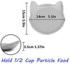ThinkPet - Cuenco de cerámica para comida de gato, poco profundo, para evitar la fatiga - BESTMASCOTA.COM
