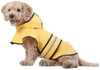 Fashion Pet días lluviosos Slicker Amarillo Raincoat - BESTMASCOTA.COM