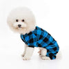 KOOLTAIL - Pijama para perro, a cuadros, para ropa de invierno para perros, suave y cálido, apto para perros pequeños, medianos y grandes - BESTMASCOTA.COM