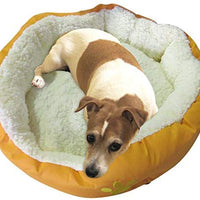 Evelots suave mascota cama, Cats & Dogs, 17" D x 5" H, varios colores - BESTMASCOTA.COM