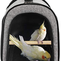 X-ZONE - Bolsa de viaje para pájaros, portátil para mascotas, para loros y loros, transparente, transpirable, portavelas ligero, jaula de viaje para pájaros, jaula de viaje para pájaros, etc. - BESTMASCOTA.COM