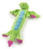 GoDog Skinny Dragons con protector para masticar, juguetes para perros de peluche duraderos con chirriadores - BESTMASCOTA.COM