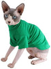 Sphynx - Ropa de invierno para gato, gruesa, de algodón, de doble capa, para mascotas, jersey, camisetas con mangas, pijamas para gatos y perros pequeños - BESTMASCOTA.COM