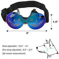 Enjoying Dog Goggles - Small Dog Sunglasses Waterproof Windproof UV Protection for Doggy Puppy Cat - BESTMASCOTA.COM