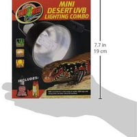 Zoo Med Mini Desert UVB Lighting Single Combo - BESTMASCOTA.COM