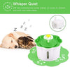 PingPIN Cat Water Fountain, 2.6L/88oz Pet Water Fountain, Flower Drinking Water Fountain for Cats with 2 Replacement Filters, Automatic Fountain for Cats, Dogs, Small Animals - BESTMASCOTA.COM