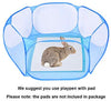 ADOGGYGO - Jaula de conejos para conejos, jaula de conejos con cubierta para animales pequeños, portátil, valla de ejercicio, carpa para mascotas para conejos, hámster, chinchillas, erizos, gatito reptil - BESTMASCOTA.COM