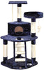 GO Pet Club Paw Print 48 en. Cat Árbol Condo - BESTMASCOTA.COM