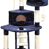 GO Pet Club Paw Print 48 en. Cat Árbol Condo - BESTMASCOTA.COM
