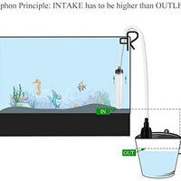 Laifoo - Sifón de acuario para limpiar peceras y arena - BESTMASCOTA.COM
