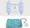 EACHON Heating Pad for Dogs Cats Electric Heated Pet Beds Warming Pet Mats Adjustable Safety Waterproof Chew Resistant Steel Cord wifh Free pet Comb (S Gray) - BESTMASCOTA.COM