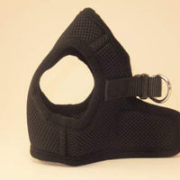 Arnés para perros de malla suave, cómodo para razas pequeñas, cachorros, juguetes, de 2 a 16 lb, en color rosa bebé, azul, negro, rojo, camuflado en tamaño pequeño, mediano, grande y extra grande - BESTMASCOTA.COM