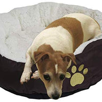 Evelots suave mascota cama, Cats & Dogs, 17" D x 5" H, varios colores - BESTMASCOTA.COM