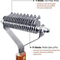 PawsPamper - Rastrillo para pelaje de perros medianos a grandes - BESTMASCOTA.COM