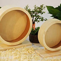 Jempet Hamster Silent Running ruedas de ejercicio, hecho de madera - BESTMASCOTA.COM