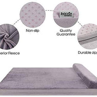 JoicyCo - Cama grande para perros, para perros grandes, camas de espuma antideslizante, con funda lavable - BESTMASCOTA.COM