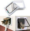 CEESC Puerta magnética para gato con 4 vías de bloqueo para gatos, gatitos y gatitos, 3 tamaños y 2 opciones de colores - BESTMASCOTA.COM