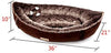 Cama ortopédica para perro JOYELF, tamaño mediano, con funda extraíble y lavable para perros pequeños a medianos y juguetes como regalo - BESTMASCOTA.COM