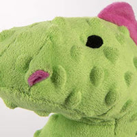 GoDog Skinny Dragons con protector para masticar, juguetes para perros de peluche duraderos con chirriadores - BESTMASCOTA.COM